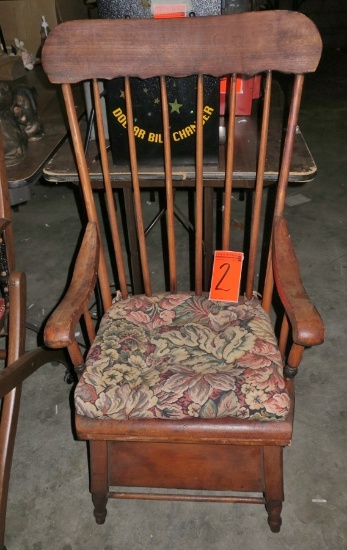 Antique Wood Commode