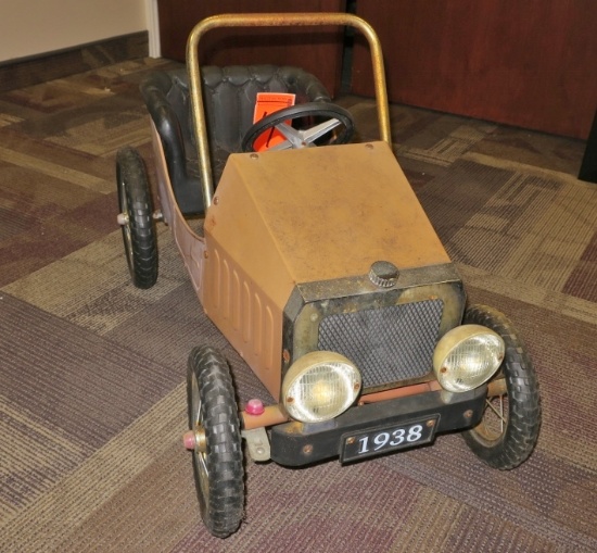 "1938" Steel Pedal Car