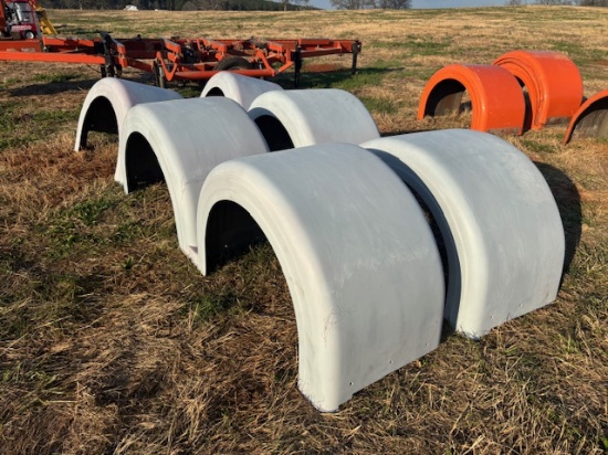 (6) HEAVY FENDERS FOR ROAD TRACTOR