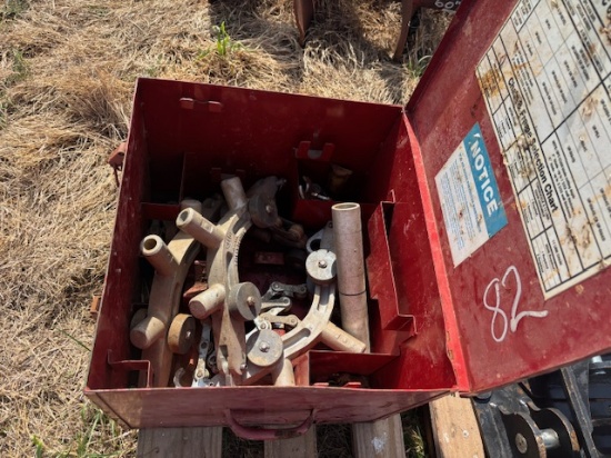 REED MFG PIPE CUTTING ATTACHMENTS IN BOX