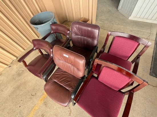 (6) OFFICE CHAIRS