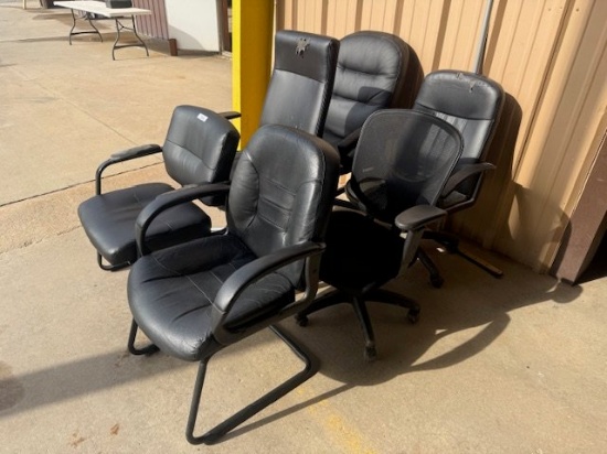 (6) OFFICE CHAIRS