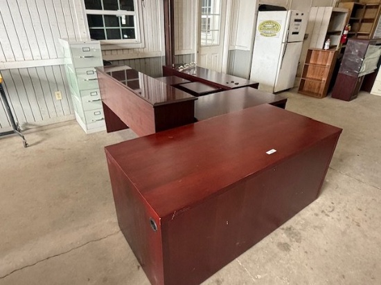 7-PIECE OFFICE FURNITURE SET