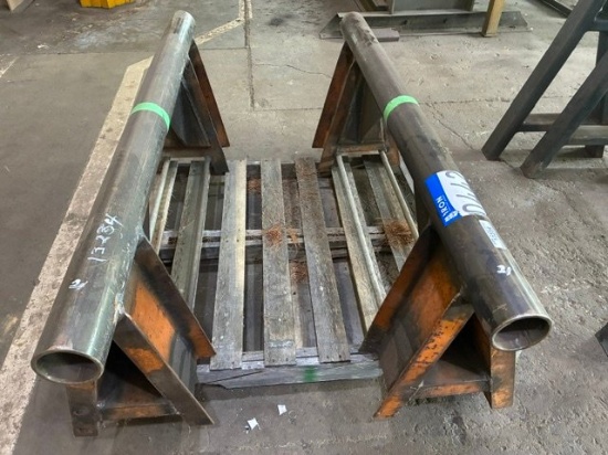 QTY (2) WELDING SUPPORT STANDS
