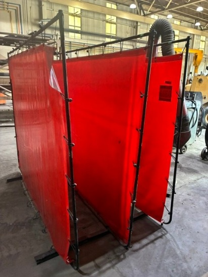 QTY (3) RED FABRIC WELDERS