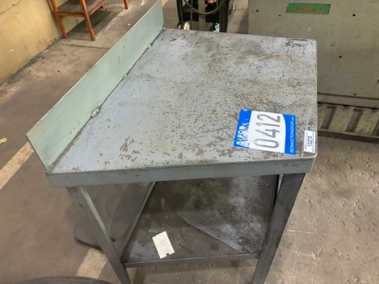 METAL SHOP TABLE