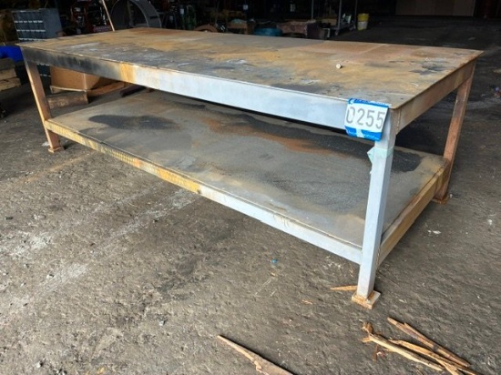 12X5 STEEL HEAVY DUTY TABLE ONLY