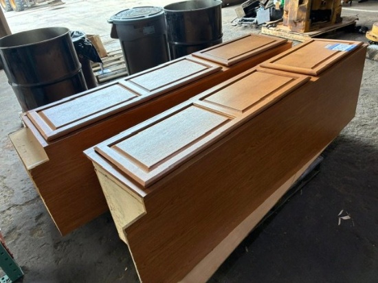 Qty (2) Storage Cabinets