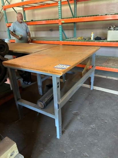 QTY (2) READY WORK BENCH TABLES