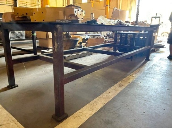 4'X12' METAL SHOP TABLE