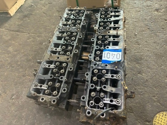 QTY (2) CYLINDER HEAD ASSEMBLIES