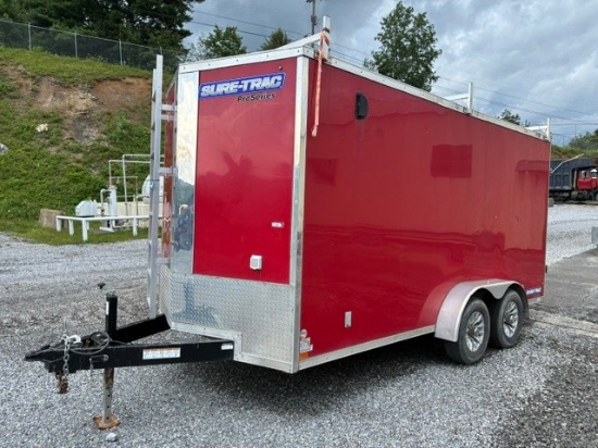 2023 Sure-Trac Stw8416ta-100 Pro Cargo Trailer
