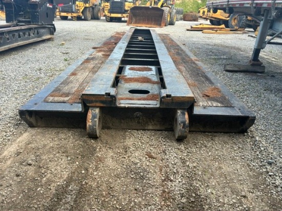 2009 Trail King Tk150hdg-563 Lowboy Deck