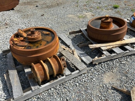 CATERPILLAR QTY (2) IDLER CORE