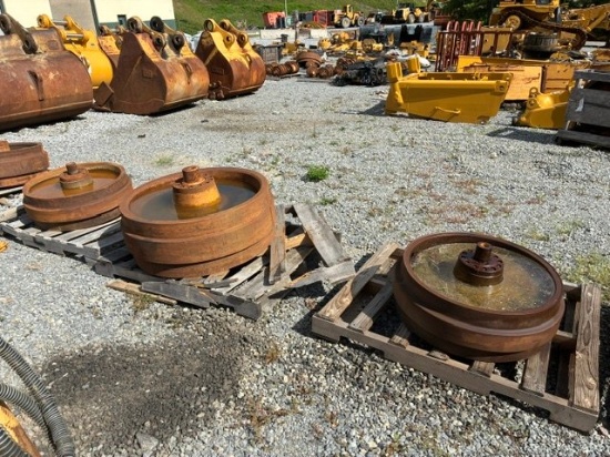 CATERPILLAR QTY (3) IDLER CORE