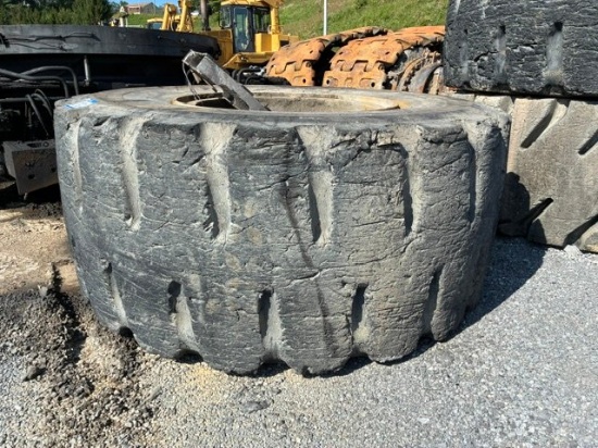 50/65-51 Loader Tires On Rims
