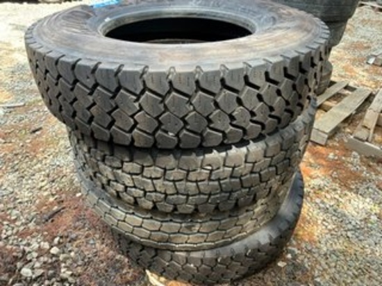 QTY (6) MISC TIRES: