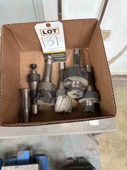 Lot of Assorted 7/16 R8 FACE MIL ARBOR TOOL HOLDER CNC MILL