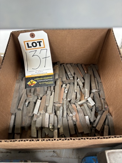 Lot of HHS Carbide Lathe Cutters