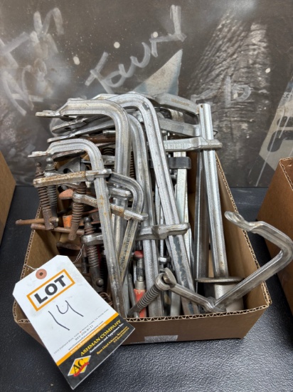 Lot of Woodworking Clamps