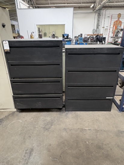 (2) 4 Drawer Cabinets
