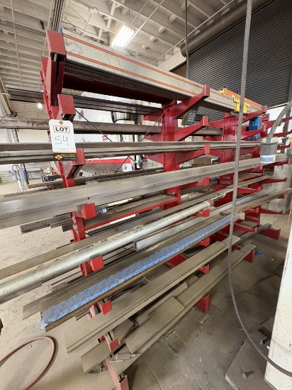 Rack of Press Brake Dies (Goose Neck Dies) No Rack