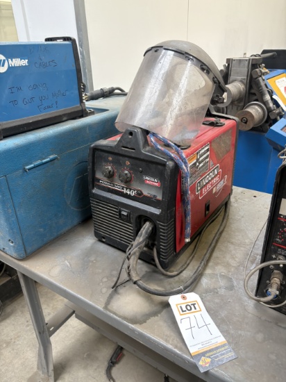 Lincoln Electric Power Mig 140c Welder