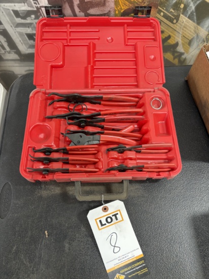 Lot of Milner Ring Plier Set ( Incomplete)