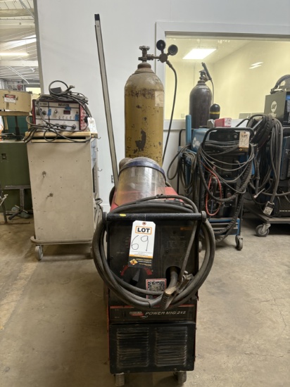 Lincoln Electric Power Mig Welder 215 S/N K2326-1