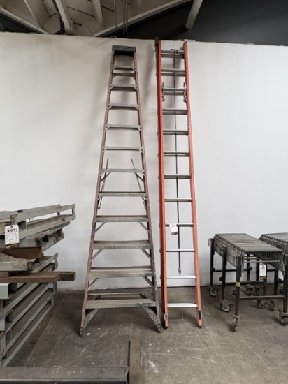 (2) Commerical Ladder 24ft and 12ft