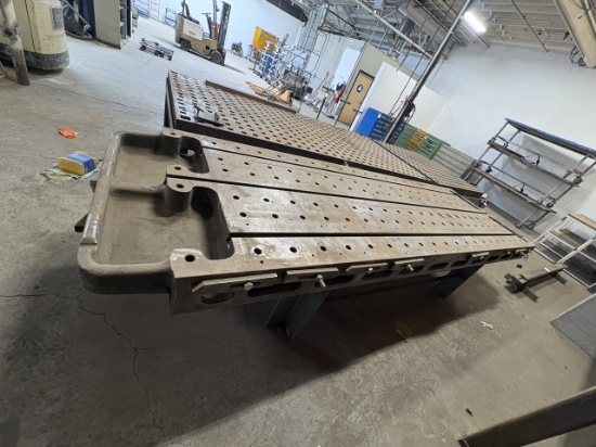 3Ft 8"� X 12ft 10 1/2"� Thick 7 1/2"� Acorn Welding Table