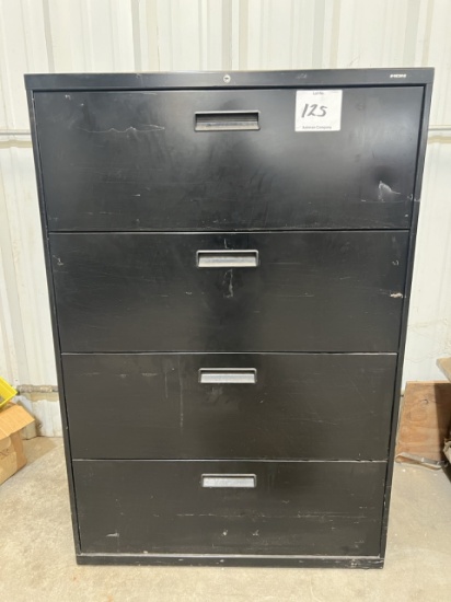 Filing Cabinets and Black Drawer with Amada Parts