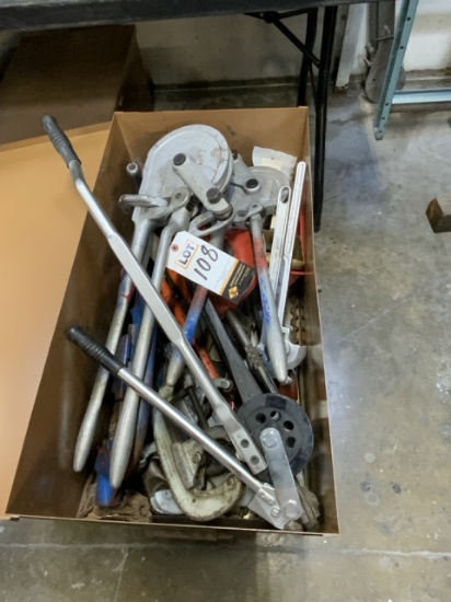 Pipe and Tube Benders with Tool Box