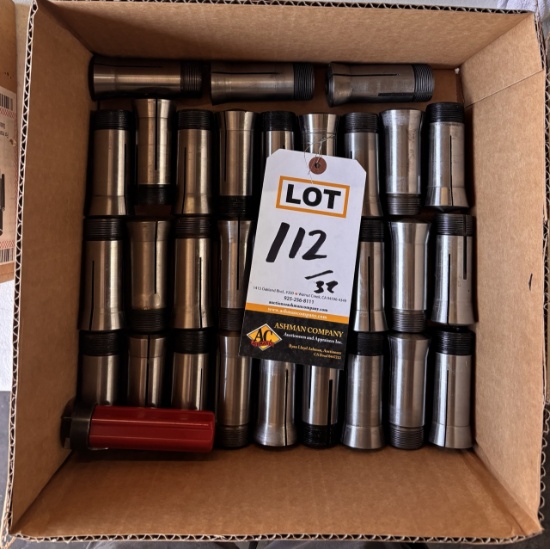 5C Collet Lot, Listed Quantity 32