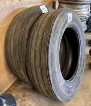 Two Bridgestone 285/75R24.5 Truck Tires