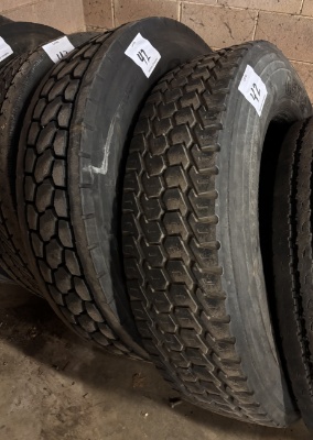 Two Assorted Truck Tires