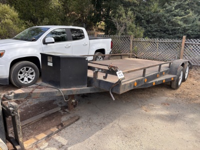 18' Car Trailer with Ramps