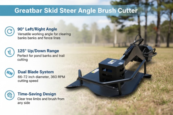 Unused Swing Broom Cutter (Location: Elkton, MD)