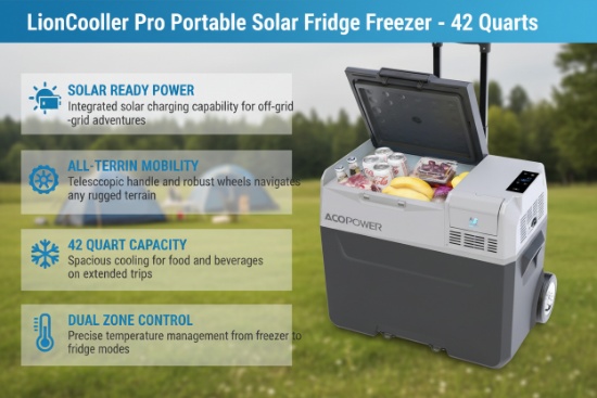 (Qty: 4)Unused LionCooler Fridge Freezer, 42 Quarts, no battery (Location: Elkton, MD)