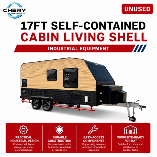 Unused 17FT Self-Contained Cabin Living Shell