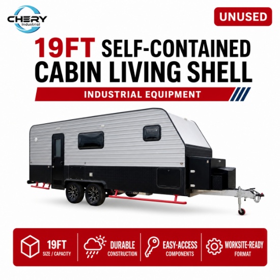 Unused 19FT Self-Contained Cabin Living Shell