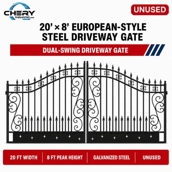 Unused Iron Gate 20' - Star with Paper Edge Protector