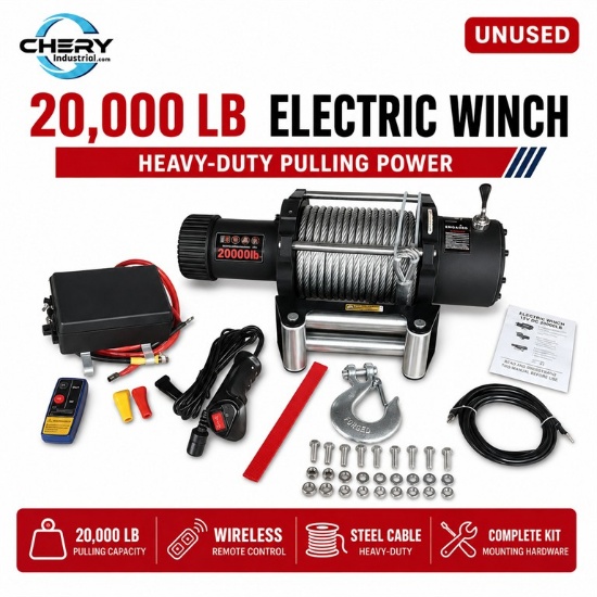 Unused Electric Winch 20000Lb