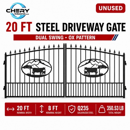 Unused Iron Gate 20' - OX