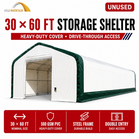 Unused storage shelter 306020DP 500g 18oz