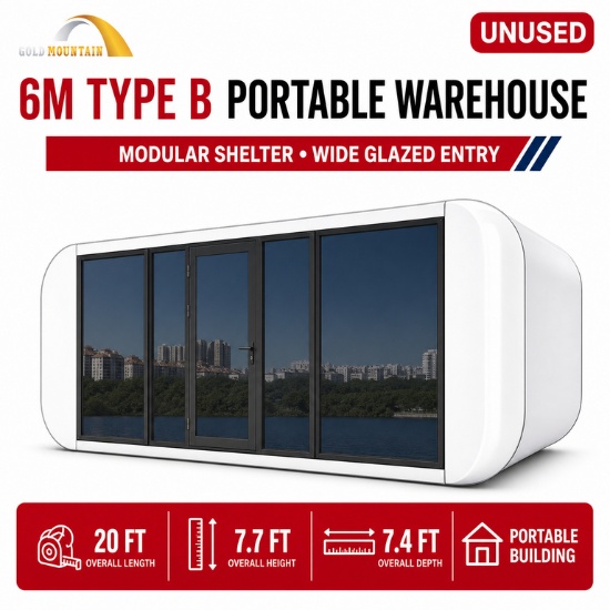 Unused Portable Warehouse 20 ft Type B
