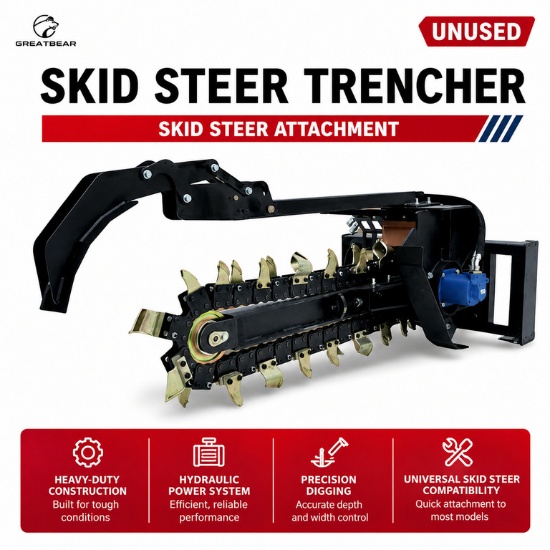 Unused Skid Steer Trencher