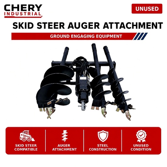 Unused Skid Steer Auger