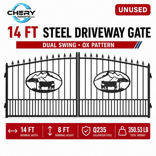Unused Iron Gate 14'- OX