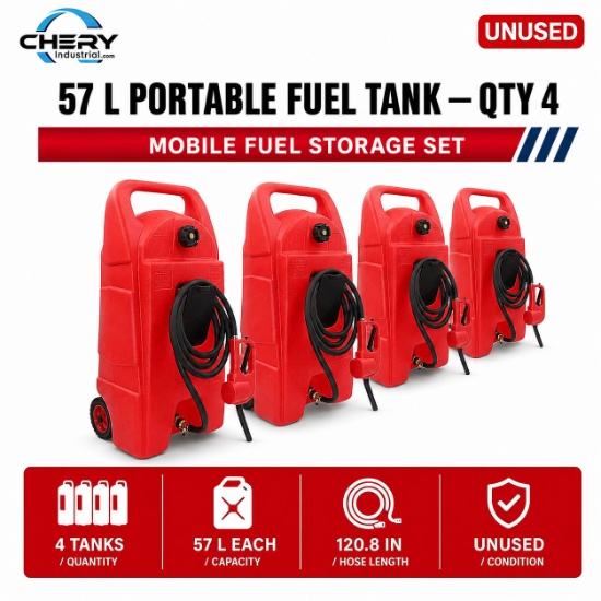 Unused Fuel Tank 57L (Qty. 4)